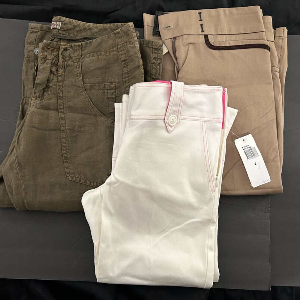 102. Bundle of of capris pants Liquid, Renee Bardot and Joie California